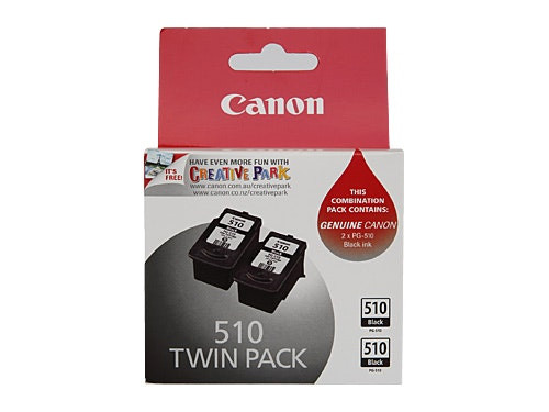Canon PG-510 Blk Ink Twin Pack OEM