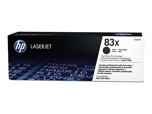 HP #83X Black Toner CF283X OEM