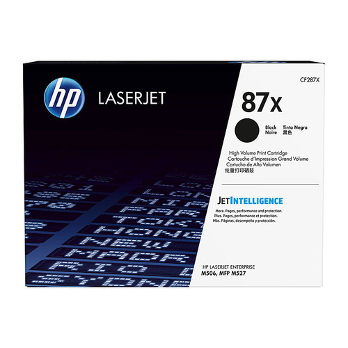 HP #87X Black Toner CF287X OEM