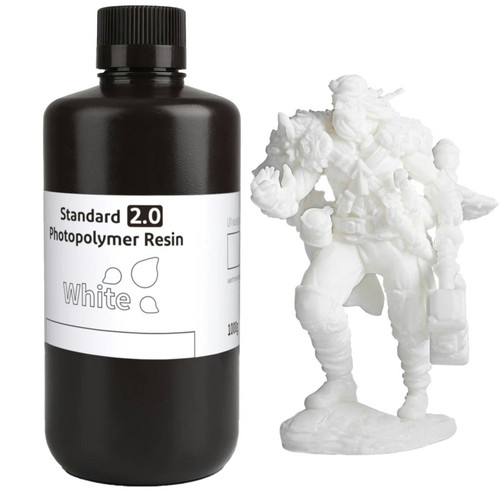 Elegoo Standard Resin 2.0 White 1KG TL6542