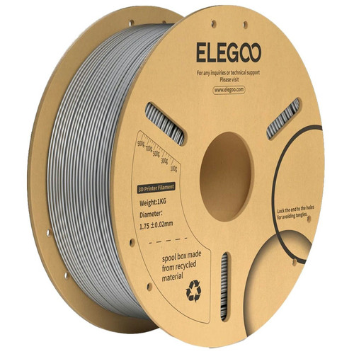 Elegoo PLA Plus Filament Space Grey 1.75mm 1kg TL6467 Elegoo PLA Plus Filament Space Grey 1.75mm 1kg TL6467