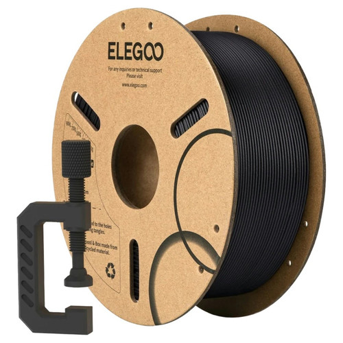 Elegoo PLA-CF Filament 1.75mm-Carbon Fiber Black 1.75mm 1kg TL6434