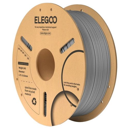 Elegoo PLA Filament Space Grey 1.75mm 1kg TL6412 Elegoo PLA Filament Space Grey 1.75mm 1kg TL6412