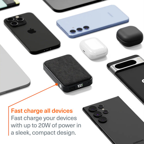 ChargePro 10K/20W Power Bank – Graphite