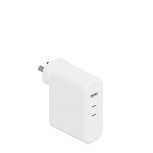 PowerMaxx 100W Multi Port GaN Wall Charger - White