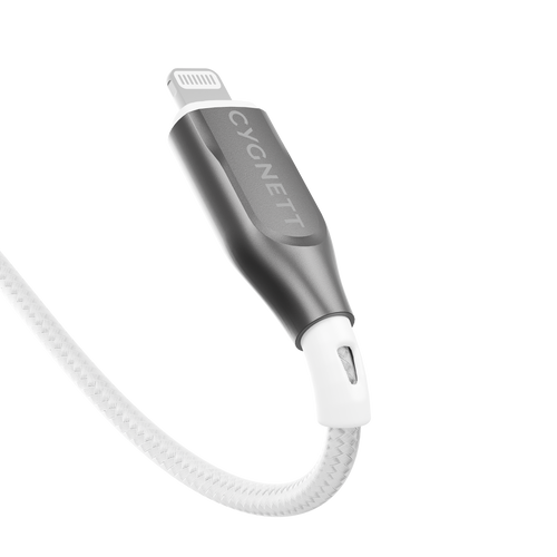 Armoured Gen2 Lightning to USB-C Cable 2M - White