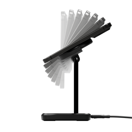 ChargeBase Qi2 2-in-1 Magnetic Wireless Charger - Black