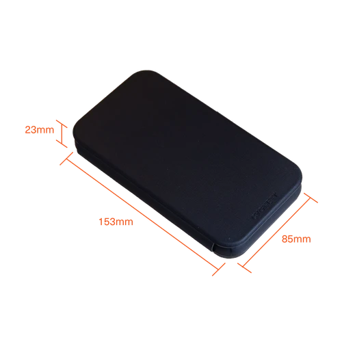 MagTravel Qi2 3-in-1 Travel Charger - Black