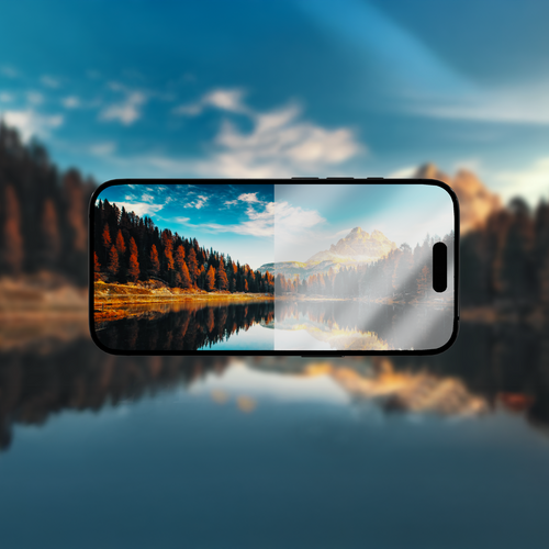 GlareShield Screen Protector for iPhone 17 / 16 Pro