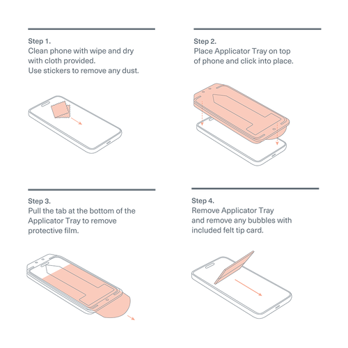 CeramicGuard Screen Protector for iPhone 17 / 16 Pro