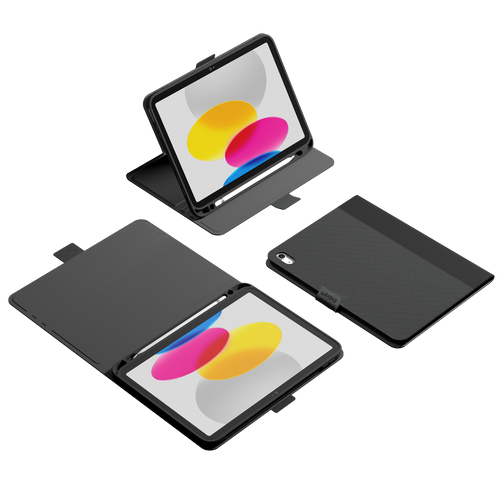TekView iPad 10th Gen/A16 Case - Grey/Black