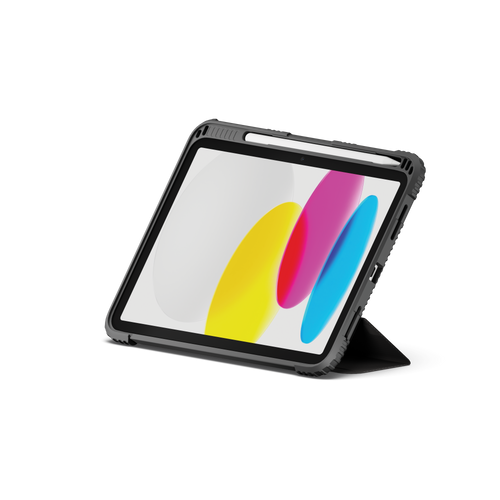 WorkMate Rugged Protective Case for iPad 10th Gen/A16 - Black/Charcoal