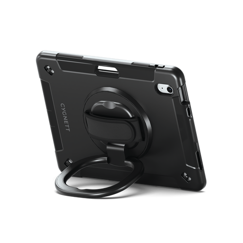 GripStand Case for iPad A16 / 10th Gen - Black