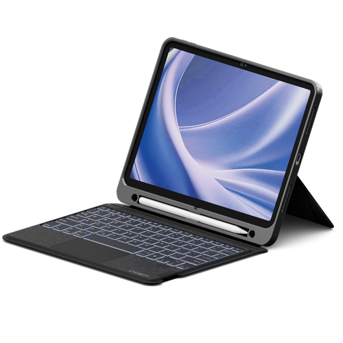 MagKeyboard Magnetic Wireless Keyboard Case for iPad Air 11 (M2/M3), iPad Air (Gen 4-5), iPad Pro 11 (Gen 1-5) – Black ​