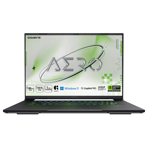 Gigabyte Aero X16 16in WQXGA 165Hz AMD Ryzen AI 7 350 RTX 5060 1TB SSD 16GB RAM W11H Gaming Laptop 1VH93AUC94DH