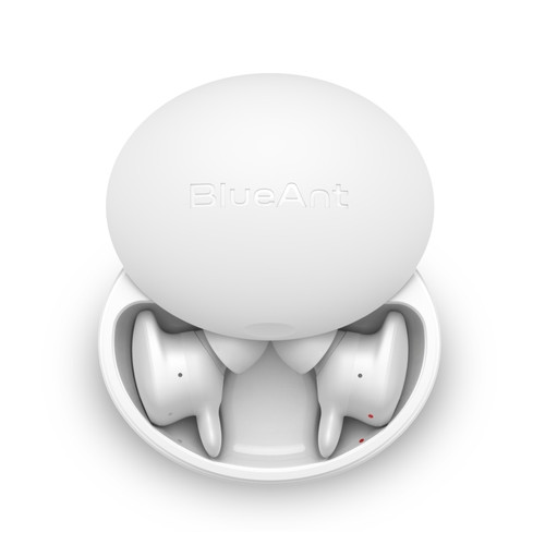 BlueAnt Pump Air EPIC True Wireless Earbuds - White