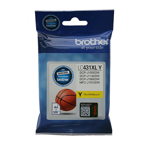 Brother LC-431XL Yellow Ink Cartridge OEM