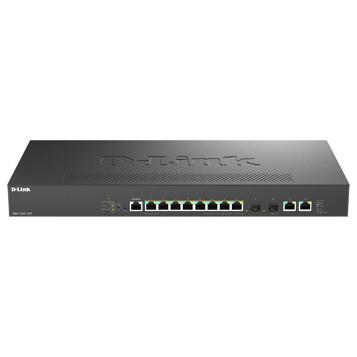D-LINK 12-Port Multi-Gigabit Smart Managed PoE+ Switch