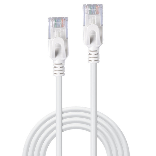 Lindy 2m Cat.6A U/UTP LSZH Ultra Slim Network Cable - Grey