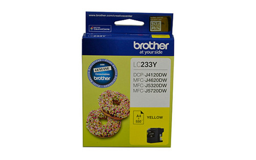 Brother LC-233 Yellow Ink Cartridge OEM Brother LC-233 Yellow Ink Cartridge OEM