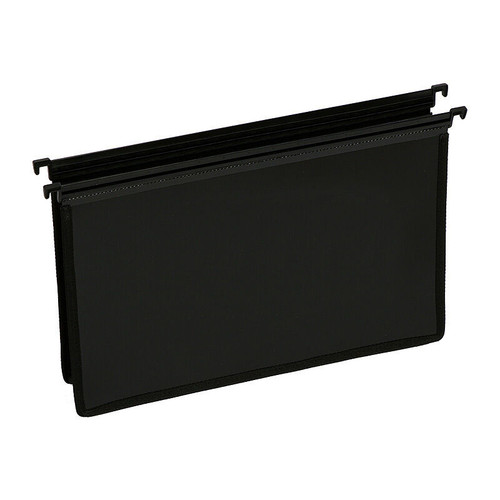Marbig PP Suspension File F/C X-Capacity Black Pack 5