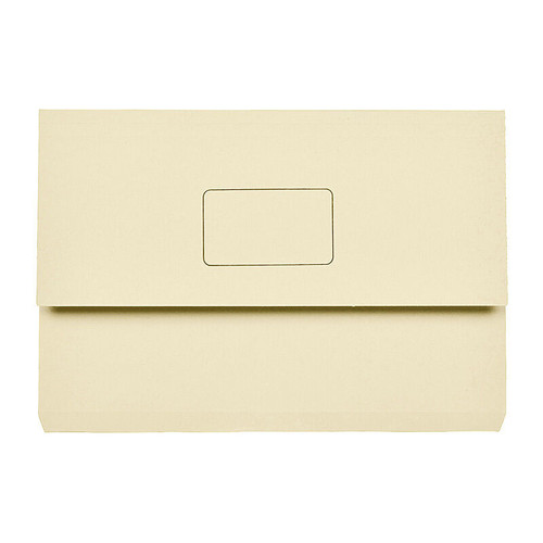 Marbig Slimpick Foolscap Document Wallet Buff