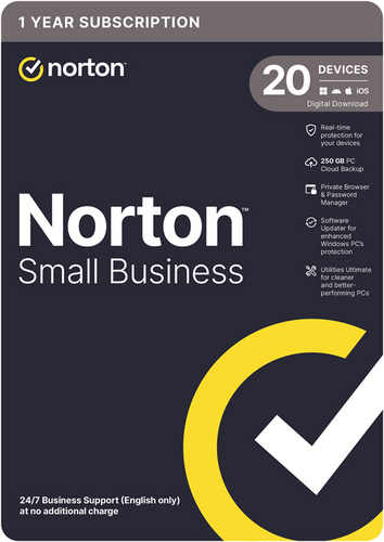 Norton Small Business 1 User 20 Devices 1 Year