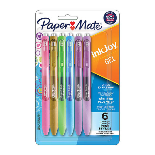 PM IJoy Gel Retr Pastl Pack 6 Box 6