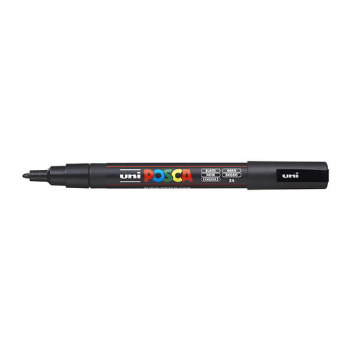 Posca PC-3M Fine Bullet Tip Marker Black