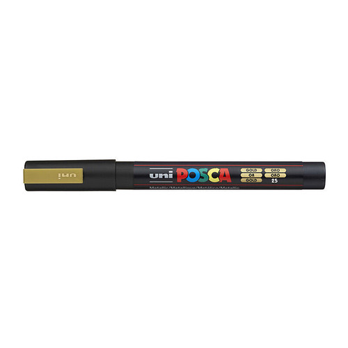 Posca PC-3M Fine Bullet Tip Marker Gold