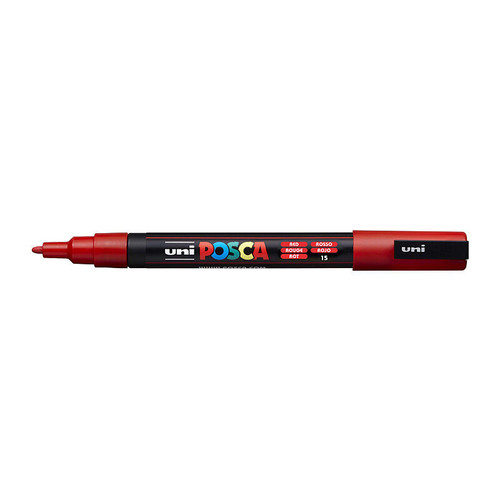 Posca PC-3M Fine Bullet Tip Marker Red