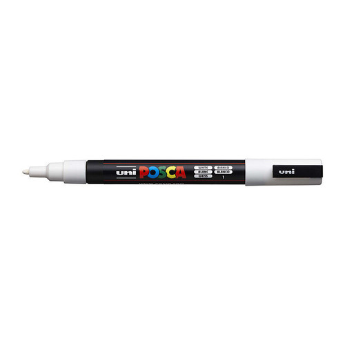 Posca PC-3M Fine Bullet Tip Marker White