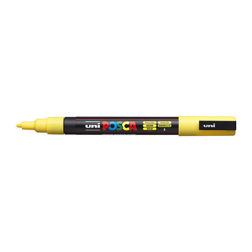 Posca PC-3M Fine Bullet Tip Marker Yellow