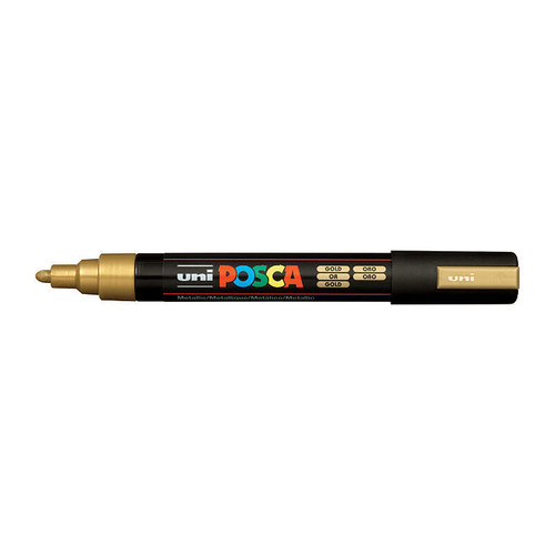 Posca PC-5M Medium Bullet Tip Paint Gold