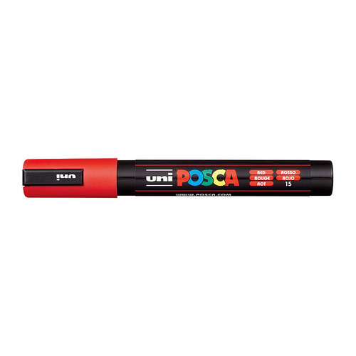 Posca PC-5M Medium Bullet Tip Paint Red