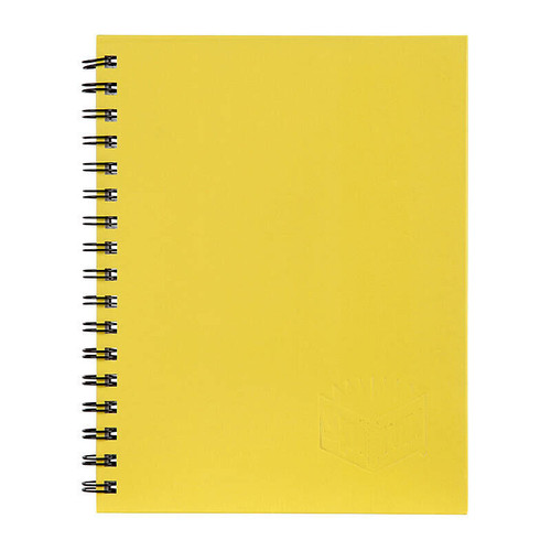 Spirax 511 Hard Cover Book Yellow S/O Pack 5