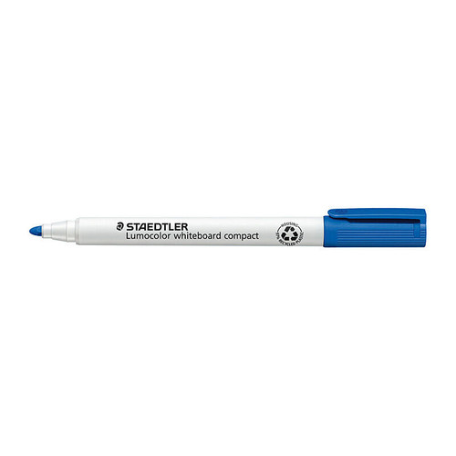 Staedtler Compact White Board Marker Blue Box 10