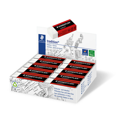Staedtler Trad Eraser Large Box 20