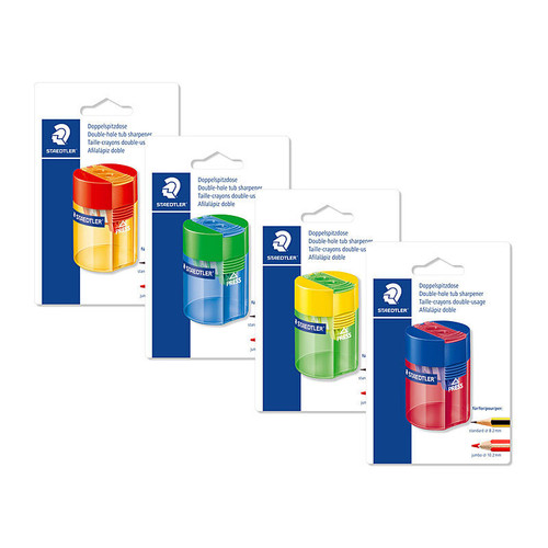 Staedtler Tub DblRnd SharpAst Box 10