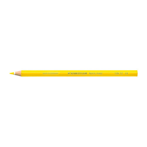 Staedtler Noris Club MAXI Learner Colour Pencil - 12 Pack - Yellow