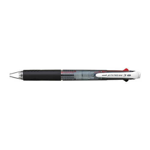 Uni Jetstream Retractable Rollerball 3 Colour Black Box 10