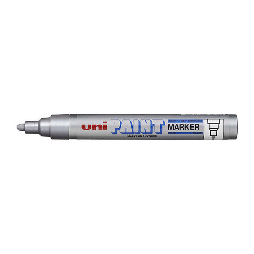 Uni Paint Marker Bullet Tip PX20 Silver Box 12