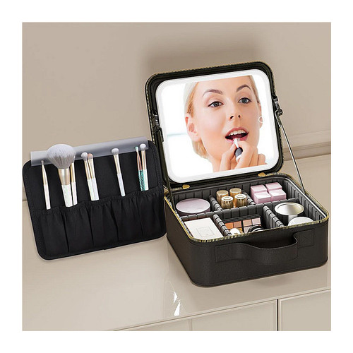 Wellcare Cosmetic bag  with 7x Mirror and LED Light
