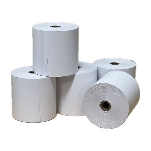 Thermal Receipt Paper Rolls 80x80mm | 50 Pack | POS & Cash Register Compatible