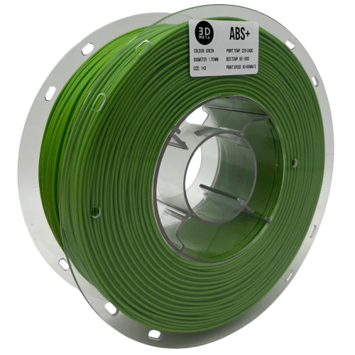 3D Meta ABS+ Green 1KG Spool M-ABS+-GRE-1KGX1.75MM