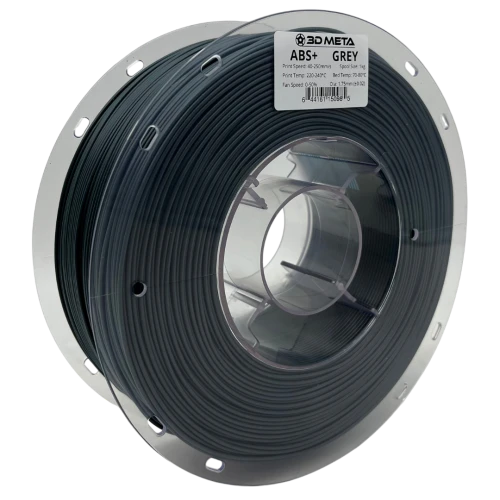 3D Meta ABS+ Grey 1KG Spool M-ABS+-GREY-1KGX1.75MM