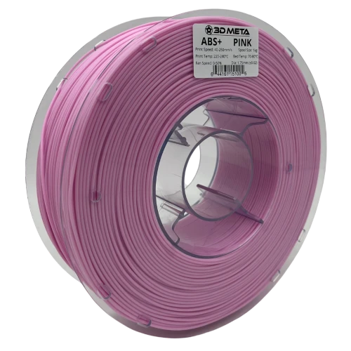 3D Meta ABS+ Pink 1KG Spool M-ABS+-PINK-1KGX1.75MM
