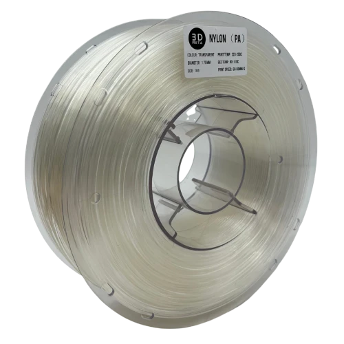 3D Meta PA (Nylon) Transparent 1KG Spool M-PA-TRANS-1KGX1.75MM