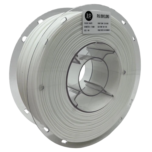 3D Meta PA (Nylon) White 1KG Spool M-PA-WHI-1KGX1.75MM