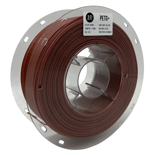 3D Meta PETG HS Brown 1KG Spool M-PETGHS-BRO-1KGX1.75MM